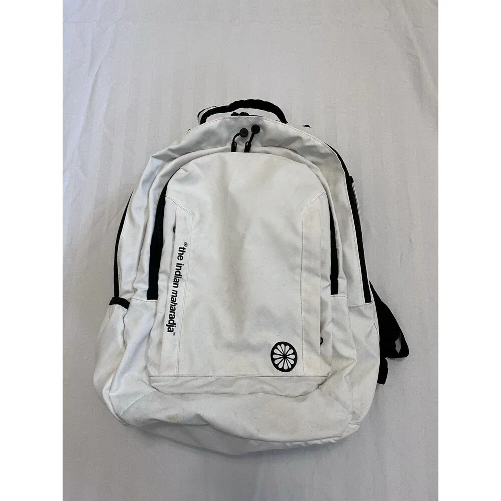 The Indian Maharadja PMC Limited Edition Backpack White Field Hockey Sports Bag